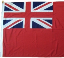 Printed Ensign flags
