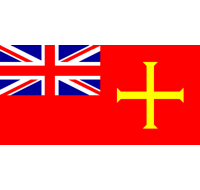 Printed Guernsey Ensign Flag