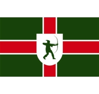 Nottinghamshire County Flag British County Flag