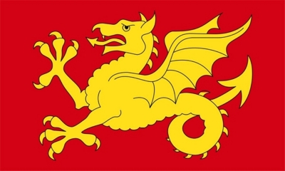 Wessex Flag British County Flag
