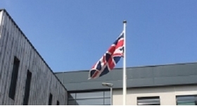 Relocating Ventnor Free School's Flagpole On The Isle of Wight