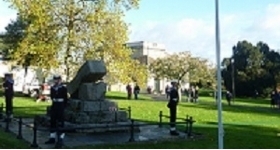 Remembrance Sunday Cowes on the isle of wight