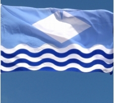 Isle Of Wight Printed Flag