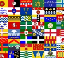 County flags 