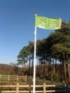 Aldershot Heath New Flagpole 2015