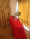 Red ensign Coffin Drape