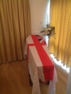 White Ensign coffin drape
