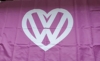 Purple and White VW Flag