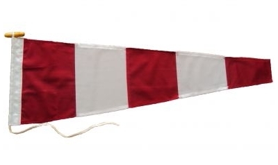 Answer Signal Pennant Flag Sewn