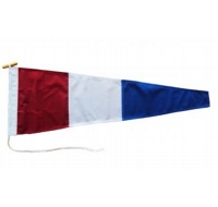 Three Signal Pennant Flag Sewn