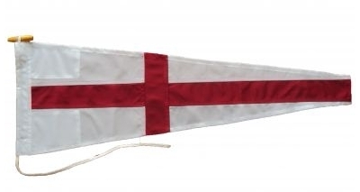 Eight Signal Pennant Flag Sewn