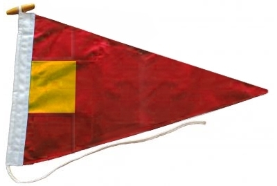 Fourth Signal Substitute Flag Sewn