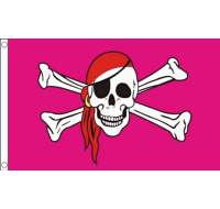 Festival Flagpole Kit Pink Pirate