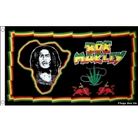 Festival Flagpole Kit Bob Marley Africa