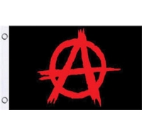 Festival Flagpole Kit Anarchy Red