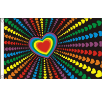 Festival Flagpole Kit Rainbow Love