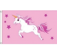 Festival Flagpole Kit Pink Unicorn