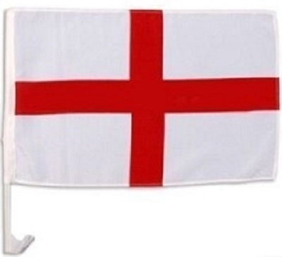 England Car Flag