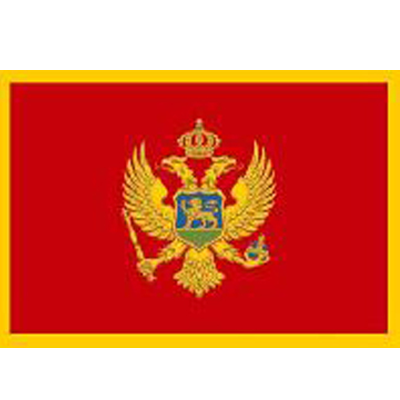 Montenegro Sewn Flag