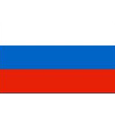 Russia Sewn Flag