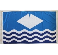 Isle of Wight Sewn Flag