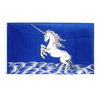 Festival Flagpole Kit Blue Unicorn