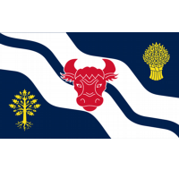 Oxfordshire Flag British County Flag