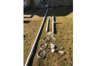 Aluminium Fully Rigged Yard Arm Flagpole