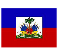 Haiti Printed Flag