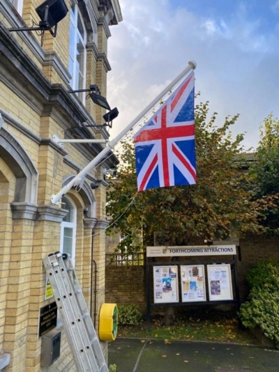 Wall Mounted Flagpoles