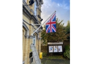 Wall Mounted Flagpoles