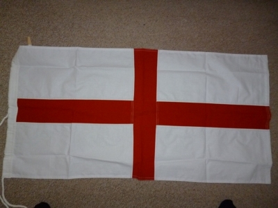Sewn St Georges Flag