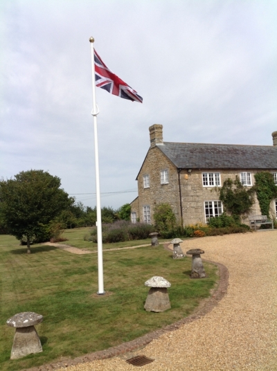 Hinged Base Fibreglass Flagpoles