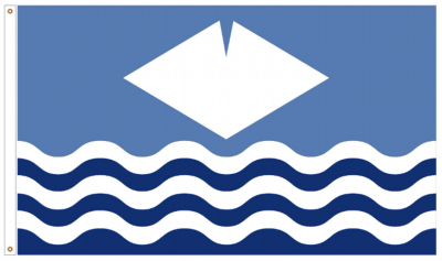 Isle of Wight Printed Flag 