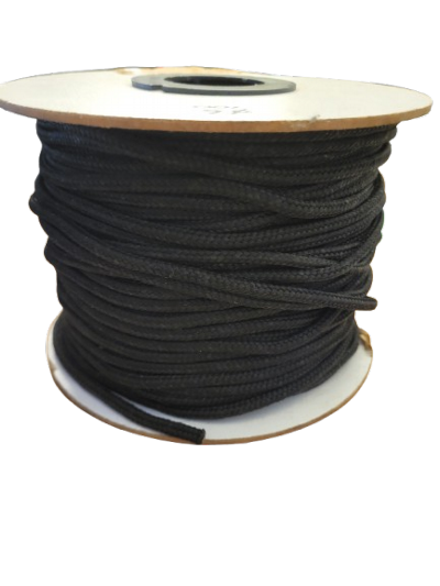 6mm Black Halyard Rope