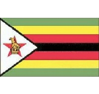 Zimbabwe Printed Flag