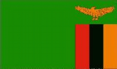 Zambia Printed Flag 