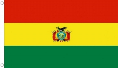 Bolivia Printed Flag