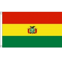 Bolivia Printed Flag