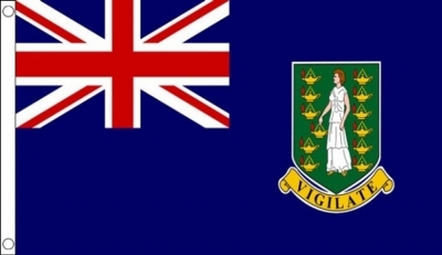 British Virgin Islands Printed Flag