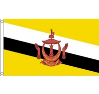 Brunei Printed Flag