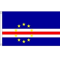 Cape Verde Printed Flag