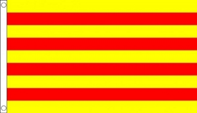Catalonia Printed Flag