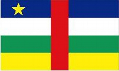 Central African Republic Printed Flag