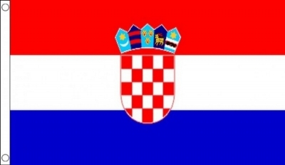 Croatia Printed Flag