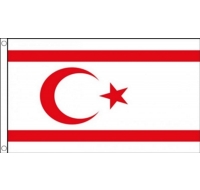 Cyprus North Printed Flag