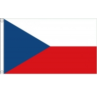 Czech Republic Printed Flag