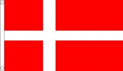Denmark Printed Flag