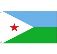 Djibouti Printed Flag