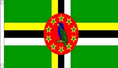 Dominica Printed Flag